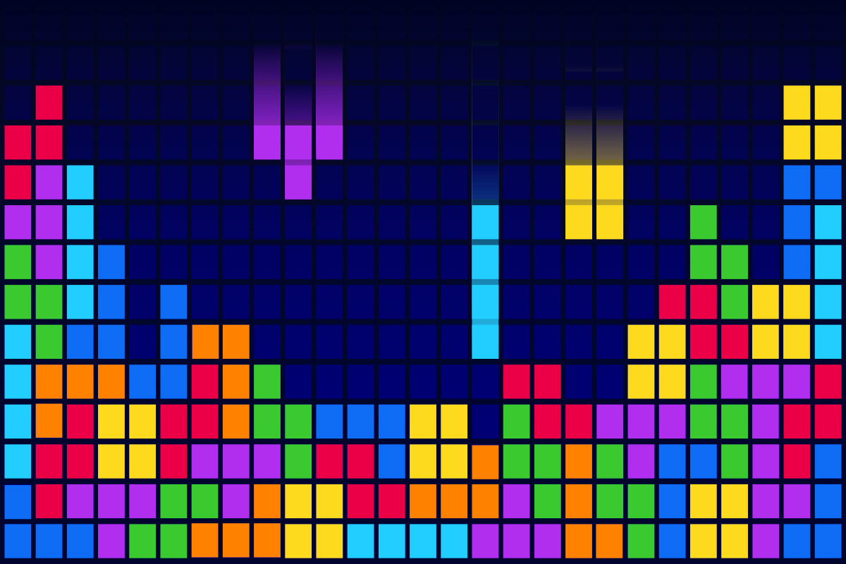 Tetris Oyunu Ekran Görüntüsü
